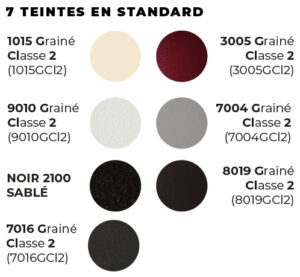 nuancier garde corps